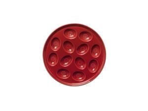 11-Inch Egg Tray, Scarlet 11-Inch Egg Tray, Scarlet