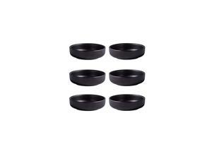 3.5 Inch Simple Style Single Color Pattern Stylish Design Multipurpose Porcelain Side Dish Bowl Seasoning Dishes Soy Dipping Sauce Dishes-Set of 6