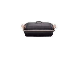 Stoneware Heritage Covered Rectangular Casserole, 4 qt. (12" x 9"), Oyster Stoneware Heritage Covered Rectangular Casserole, 4 qt. (12" x 9"), Oyster
