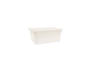 Food Storage Box/Tote for Restaurant/Kitchen/Cafeteria, 16.5 Gallon, White (FG352800WHT)