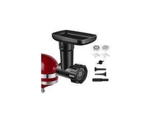 Grinder Attachment for KitchenAid Stand Mixer- Included 2 Sausage Stuffer Tubes and 2 Cutting Blades-Meat Grinder Accessories Grinder Attachment for KitchenAid Stand Mixer- Included 2 Sausage Stuffer Tubes and 2 Cutting Blades-Meat Grinder Accessories