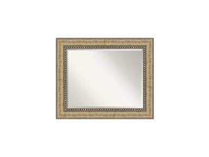 Framed Mirrors for Wall | Astoria Champagne Mirror for Wall | Solid Wood Wall Mirrors | Medium Wall Mirror 35.00 x 29.00 in. Framed Mirrors for Wall | Astoria Champagne Mirror for Wall | Solid Wood Wall Mirrors | Medium Wall Mirror 35.00 x 29.00 in.