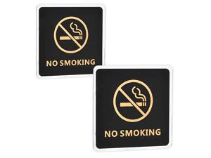 Smoking Sticker Sign Restaraunt Coffee Bar Meeting Room Self-Adhesive Quick Easy Installation- 6.0 x 6.0 inch Acrylic Material Smoking Sticker Sign Restaraunt Coffee Bar Meeting Room Self-Adhesive Quick Easy Installation- 6.0 x 6.0 inch Acrylic Material