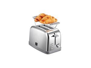 Slice Toaster with 7 Bread Shade Settings and Warming Rack, Toast Evenly and Quickly, Extra Wide Slots, Bagel Toaster, Defrost/Bagel/Cancel Function, Removable Crumb Tray, Stainless Steel Toaster Slice Toaster with 7 Bread Shade Settings and Warming Rack, Toast Evenly and Quickly, Extra Wide Slots, Bagel Toaster, Defrost/Bagel/Cancel Function, Removable Crumb Tray, Stainless Steel Toaster