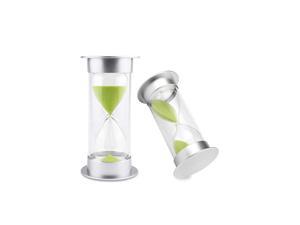 Sand Timer 5/10/15/30/45/60 minutes Sand glass Timer for Romantic Mantel Office Desk Book Shelf Curio Cabinet Christmas Birthday Gift Kids Games Classroom Kitchen Home Dec (60 min, green)
