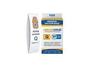 30 Pack Premium HEPA Vacuum Bags Style Q Cloth Bag Work with Hoover UH30010COM Lightweight Upright Vacuum Cleaner, Model AH10000, AH10179 30 Pack Premium HEPA Vacuum Bags Style Q Cloth Bag Work with Hoover UH30010COM Lightweight Upright Vacuum Cleaner, Model AH10000, AH10179