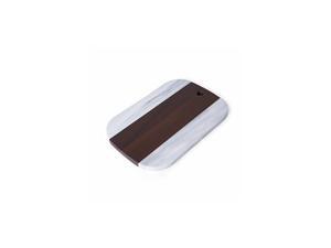 Marble and Acacia Wood Cheese Serving Board, 12", Assorted Marble and Acacia Wood Cheese Serving Board, 12", Assorted