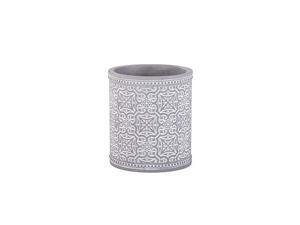 Cooking Utensil Holders | Fine Embossed Cement Utensils Crock | Cement Utensil Container ware Flatware Organizer - Farmhouse Decor Utensils Caddy (Pattern 2) Cooking Utensil Holders | Fine Embossed Cement Utensils Crock | Cement Utensil Container ware Flatware Organizer - Farmhouse Decor Utensils Caddy (Pattern 2)