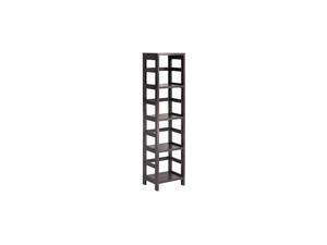 Leo Model Name Shelving, Small, Espresso Leo Model Name Shelving, Small, Espresso