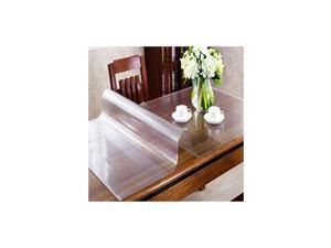 Custom 1.5mm Thick Frosted Table Protector - 63 x 19 Inch Waterproof Table Cover Rectanglular Protective Table Pad for Wood Dresser, Bench, Counter Tops Custom 1.5mm Thick Frosted Table Protector - 63 x 19 Inch Waterproof Table Cover Rectanglular Protective Table Pad for Wood Dresser, Bench, Counter Tops