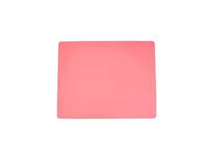 Silicone Baking Mat for Dough Rolling Pastry Fondant Mat Large Nonstick and Nonskid Heat Resistent, Countertop Protector, Dining Table Mat and Placemat 20'' by 16'' (Large Size, Pink)
