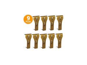 Hooks for Hanging, Outdoor Metal Clips Hanger, Wall Pictures Wreath Lights Fastener Fits 2 1/4 inch to 2 3/8 inch in Height 7 Pack