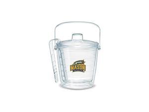 George Mason Patriots Logo Ice Bucket with Emblem and Clear Lid 87oz Ice Bucket, Clear George Mason Patriots Logo Ice Bucket with Emblem and Clear Lid 87oz Ice Bucket, Clear