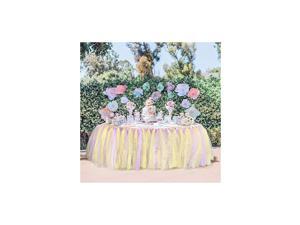 Table Skirt Tutu Table Skirts Wedding Tablecloth Birthday Baby Shower Party Table Skirting Table Decorations 9ft-unicorn (Unicorn, 9ft (L) x 30inch (H)) Table Skirt Tutu Table Skirts Wedding Tablecloth Birthday Baby Shower Party Table Skirting Table Decorations 9ft-unicorn (Unicorn, 9ft (L) x 30inch (H))