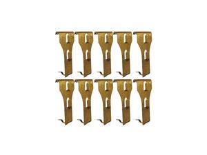 Brick Hooks Clips, 10 Pack Bulk Brick Wall Hooks Hanger for Garland Lights Pictures Hanging - Fits Brick 2-1/4 to 2-3/8 inch in Height Brick Hooks Clips, 10 Pack Bulk Brick Wall Hooks Hanger for Garland Lights Pictures Hanging - Fits Brick 2-1/4 to 2-3/8 inch in Height