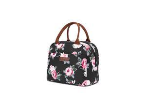 Lunch Bag Cooler Bag Women Tote Bag Insulated Lunch Box Water-resistant Thermal Lunch Bag Soft Liner Lunch Bags for women/Picnic/Boating/Beach/Fishing/Work (Black) Lunch Bag Cooler Bag Women Tote Bag Insulated Lunch Box Water-resistant Thermal Lunch Bag Soft Liner Lunch Bags for women/Picnic/Boating/Beach/Fishing/Work (Black)