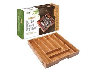 Silverware Tray for Drawer Organizer - Kitchen Drawer Organizer - Cutlery Organizer in Drawer - Silverware Organizer, Flatware Silverware Holder, Expandable Adjustable Wooden Dividers (8-slots) Silverware Tray for Drawer Organizer - Kitchen Drawer Organizer - Cutlery Organizer in Drawer - Silverware Organizer, Flatware Silverware Holder, Expandable Adjustable Wooden Dividers (8-slots)