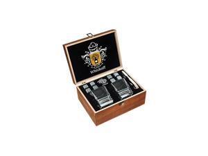 Stones Gift Set - Heavy Base Glasses For Scotch Bourbon Drinker- Whisky Rocks Chilling Stones in Wooden Gift Box - Burbon Gift Set for Men - Idea for Birthday, Anniversary, Fathers Day Stones Gift Set - Heavy Base Glasses For Scotch Bourbon Drinker- Whisky Rocks Chilling Stones in Wooden Gift Box - Burbon Gift Set for Men - Idea for Birthday, Anniversary, Fathers Day