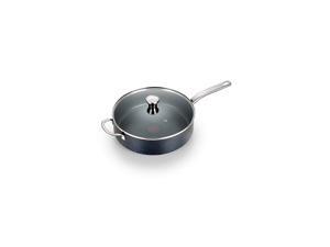 G10482 HeatMaster Nonstick Thermo-Spot Heat Indicator Dishwasher Oven Safe Jumbo Cooker with Lid Cookware, 5 Quart, Black G10482 HeatMaster Nonstick Thermo-Spot Heat Indicator Dishwasher Oven Safe Jumbo Cooker with Lid Cookware, 5 Quart, Black