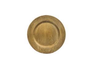 Wood Charger Plates in Grey or Gold set of 4 Wood Charger Plates in Grey or Gold set of 4
