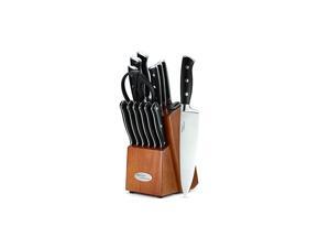 KYA31 Japanese Stainless Steel Knives Set, 14 Pieces Cutlery Set Kitchen Knife Sets in Hard Wood Block with Built in Sharpener, Full Tang Knife Block Set, Graphite Block, Best Gift KYA31 Japanese Stainless Steel Knives Set, 14 Pieces Cutlery Set Kitchen Knife Sets in Hard Wood Block with Built in Sharpener, Full Tang Knife Block Set, Graphite Block, Best Gift