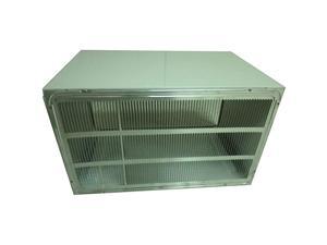 26 Sleeve and Stamped Aluminum AXSVA4 Rear Grille for Through-The-Wall Air Conditioners, White/Silver Metallic 26 Sleeve and Stamped Aluminum AXSVA4 Rear Grille for Through-The-Wall Air Conditioners, White/Silver Metallic