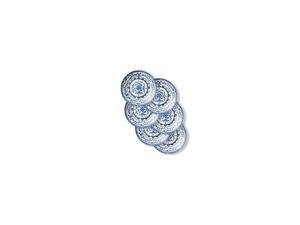 Chip Resistant Appetizer Plates, 6-Piece, Portofino Chip Resistant Appetizer Plates, 6-Piece, Portofino