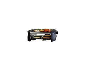 Raclette Grill for Four People, Includes Reversible Non-Stick Grilling Surface, 4 Paddles and Spatulas - Great for a Family Get Together or Party Raclette Grill for Four People, Includes Reversible Non-Stick Grilling Surface, 4 Paddles and Spatulas - Great for a Family Get Together or Party