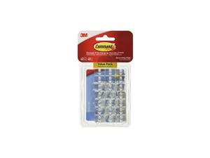 17026CLR-VP Decorating Clips, 40, Clear, Count