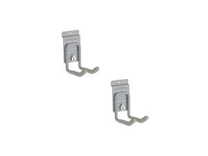 Duty Universal Slatwall Double Hook with CamLok Duty Universal Slatwall Double Hook with CamLok