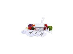 Food Chopper – 7 in 1 Chopper, Mixer, Blender, Whipper, Slicer, Shredder and Juicer Food Chopper – 7 in 1 Chopper, Mixer, Blender, Whipper, Slicer, Shredder and Juicer