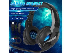 3.5mm Gaming Headset Mic LED USB Headphone 7.1 Stereo Surround for PS5 Xbox PC 3.5mm Gaming Headset Mic LED USB Headphone 7.1 Stereo Surround for PS5 Xbox PC