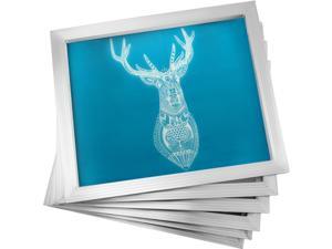 6 Pack 18"x20" Aluminum Frame Silk Screen Printing Screens with 160 Mesh