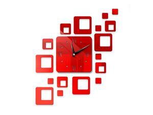 Modern DIY 3D Large Wall Clock Mirror Surface Sticker Art Design Home Decor Room Modern DIY 3D Large Wall Clock Mirror Surface Sticker Art Design Home Decor Room