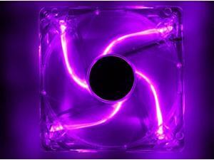 120mm 4-LED Light Neon Quite Clear PC Computer case Bearing Fan Cooling Purple 120mm 4-LED Light Neon Quite Clear PC Computer case Bearing Fan Cooling Purple