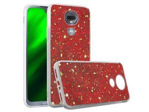 Moto G7 Power Frozen Glitter Lightning Design Case Cover Moto G7 Power Frozen Glitter Lightning Design Case Cover