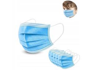 100PCS Kids mask Disposable Face Mask 3 Layers Anti Dust Infection Bacteria Protective Mask Breathable With Ear Loops for 3 to 12 years old 3 to 12 years old Children (Blue) 100PCS Kids mask Disposable Face Mask 3 Layers Anti Dust Infection Bacteria Protective Mask Breathable With Ear Loops for 3 to 12 years old 3 to 12 years old Children (Blue)