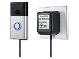 Wasserstein 8.2ft UL-Certified Power Supply Adapter for Ring Video Doorbell/Doorbell 2/Doorbell Pro, Arlo Doorbell, Zmodo Doorbell, eufy Doorbell Wasserstein 8.2ft UL-Certified Power Supply Adapter for Ring Video Doorbell/Doorbell 2/Doorbell Pro, Arlo Doorbell, Zmodo Doorbell, eufy Doorbell