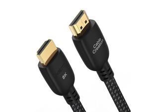 CableCreation 8K Certified Ultra High Speed HDMI Cable 33ft 48Gbps 8K 60 4K 120 144Hz eARC HDR HDCP 22 23 Compatible with MacBook Pro 2021 PS5 PS4 Xbox Series X Roku TV 4K LG Samsung TV RTX 3080