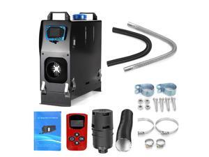 All In One 12V 8KW Diesel Air Heater Car Parking Heater Single Hole with LCD Screen Remote Control Black All In One 12V 8KW Diesel Air Heater Car Parking Heater Single Hole with LCD Screen Remote Control Black