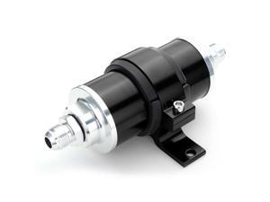 AN6 AN8 AN10 30 Micron Billet Aluminum Inline Fuel Oil Petrol Filter+Bracket Set Gold AN6 AN8 AN10 30 Micron Billet Aluminum Inline Fuel Oil Petrol Filter+Bracket Set Gold