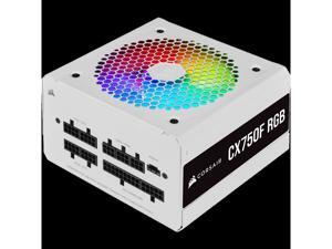 CX750F RGB White CORSAIR CX Series CX750F RGB White— 750 Watt 80 Plus Bronze Certified Fully Modular RGB PSU, White PSU CX750F RGB White CORSAIR CX Series CX750F RGB White— 750 Watt 80 Plus Bronze Certified Fully Modular RGB PSU, White PSU