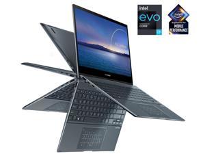 Refurbished ASUS ZenBook Flip 13 133 OLED Touch FHD 2in1 Laptop i71165G7 28 GHz 16 GB RAM 512 GB SSD Windows 10 Pro Grey w scratches
