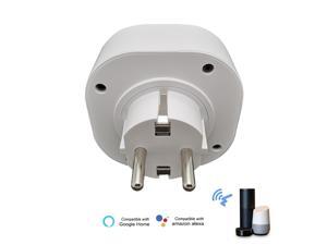 WIFI Intelligent Socket Plug Home Socket Compatible with Voice Control APP Remote Control Timing Function