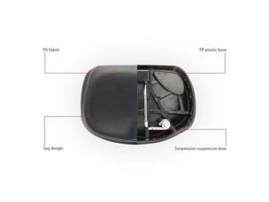 Big Ass Bike Cycling Noseless Saddle Wide Large Soft PU Pad Seat (Black) Big Ass Bike Cycling Noseless Saddle Wide Large Soft PU Pad Seat (Black)