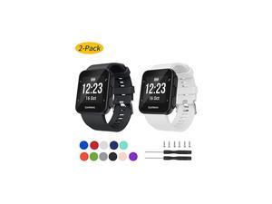 Band Compatible with Garmin Forerunner 35, Soft Silicone Watch Band Replacement Strap, for Garmin Forerunner 35 Smart Watch, Fit 5.11-9.05 Inch (130mm-230mm) Wrist