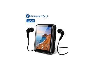 Player Bluetooth 50 Touch Screen Music Player 16GB Portable Player with Speakers high Fidelity Lossless Sound Quality FM Radio Recording eBook 18 inch Screen Player Support 128GB