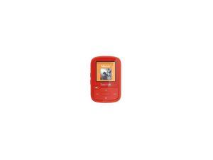 16GB Clip Sport Plus MP3 Player Red Bluetooth LCD Screen FM Radio SDMX28016GG46R