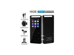 S16 MP3 Player, 16 GB MP3 Player with Bluetooth 4.2,Support up to 128GB Voice Recorder Touch Button with Screen HiFi Lossless Sound Music Player with FM Radio S16 MP3 Player, 16 GB MP3 Player with Bluetooth 4.2,Support up to 128GB Voice Recorder Touch Button with Screen HiFi Lossless Sound Music Player with FM Radio