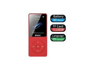 Mp3 Player X02 Ultra Slim Music PlayerLong Battery Life Mp3 with FM Radio Voice Recorder Video Play Text Reading 80 Hours Playback and Expandable Up to 128 GB Red Mp3 Player X02 Ultra Slim Music PlayerLong Battery Life Mp3 with FM Radio Voice Recorder Video Play Text Reading 80 Hours Playback and Expandable Up to 128 GB Red